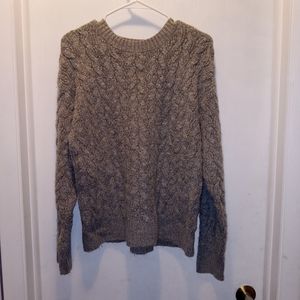 WARM GRAY SWEATER SIZE M H&M PRELOVED EXCELLENT CONDITION
